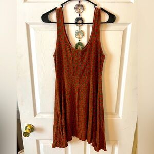 Live Happy Mini Dress Multicolor sz M